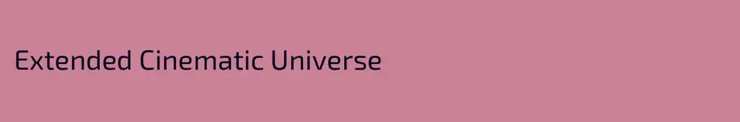 Extended Cinematic Universe